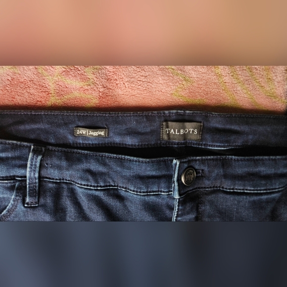 ❤️Talbots Jeggin 24 W Color  Blue 💜 - Picture 2 of 7